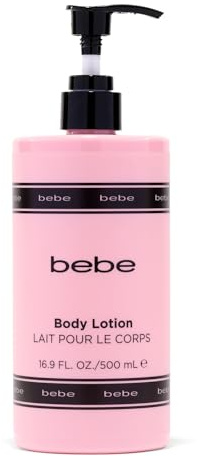 bebe Silver Corporel Lotion for Women - Feuchtigkeitsspendende Lotion für trockene Haut - fruchtiger und blumiger Duft - macht die Haut geschmeidig - 500 ml