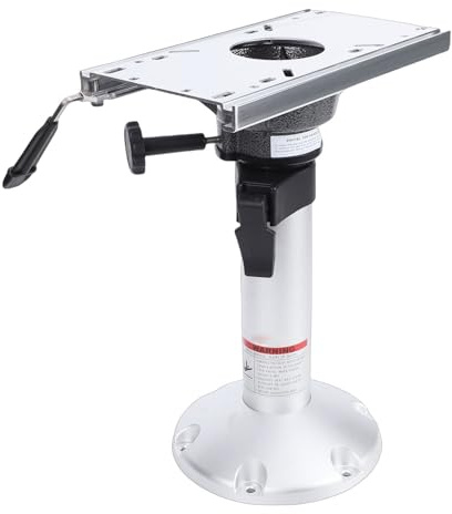 Dpofirs Bootssitz-Pedestal mit Gleitschiene, Sitzsockel mit Verstellung,
