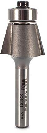 Whiteside Router Bits 2300 Edge Bevel Bit with 15-Degree 1/2-Inch Cutting Length