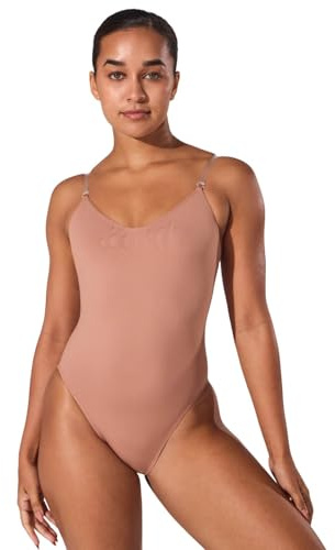 Capezio Damen Capezio Camisole Leotard With Clear Transition Straps Shapewear Bodysuit (0er Pack)