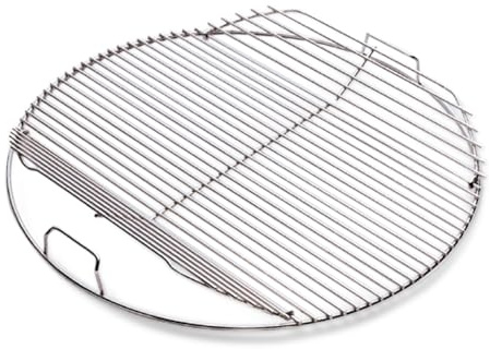 Weber Grillrost, Edelstahl, klappbar, passend für 57 cm Holzkohlegrills