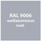 Streichlack Streich Lack Farbe 1K * Premium Qualität * 1 Liter (RAL 9006 weiß-aluminium matt [wie silber])