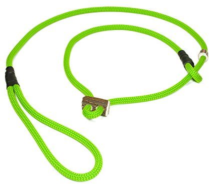 Mystique Field Trial Moxonleine neon-grün, Variante: 130 cm x 8 mm mit ZB