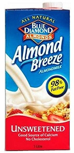 Blue Diamond Almond Breeze - Unsweetened Original - 32 oz by Blue Diamond Almonds