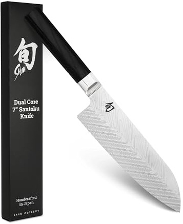 Shun Dual Core 7 Santoku Knife w/Saya