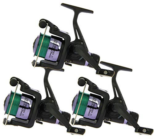 G8DS® 3X TZ20R Angelrolle mit 6lb Schnur mit Heckbremse Graphite Reel Angelausrüstung Angelzubehör Outdoor Camping