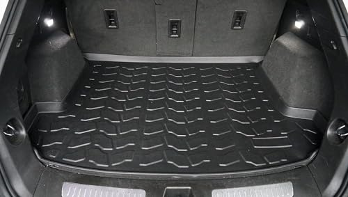 Premium Cargo Liner for Cadillac XT5 2017-2025 - 100% Protection - Custom Fit Car Trunk Mat - All-Season Black Cargo Mat - 3D Shaped Laser Measured Trunk Liners for Cadillac XT5