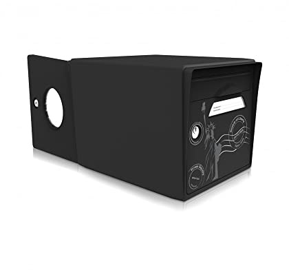 Boîte aux Lettres Noir Intense 2 Portes New York