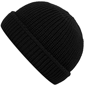 CLAPE Winter Beanie Mütze Elastisch Strickmütze für Herren Damen Weich | Faltbar,Leicht,Warme,Winddicht,Einfarbig,Klassische Unisex Fischermütze Slouch Beanie für Alltag,Freizeit,Reisen