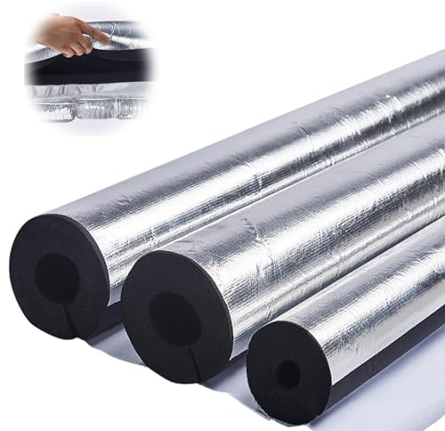 Self-Adhesive-Rohrisolierung-Isolierschlauch,Wasserdichte Rohrisolierung,Rohr-Isolierschaumrohr,for Außen-Innenwasserrohre Rohre,ID 16mm 22mm 27mm 34mm,Dicke 10mm/15mm,Länge 95cm ( Size : 34mm x 15mm