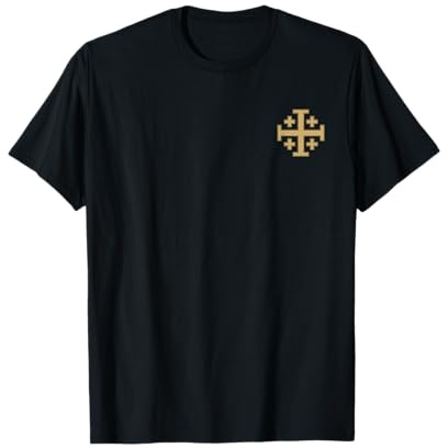 JERUSALÉN CRUZ DE CINCO CAMINO CRUZ TEMPLAR DE CINCO Camiseta