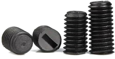 Tornillos de plástico de una palabra M6 M8, máquina para tornillos de nailon sin cabeza, pernos medidores, Perno de Color negro, 3mm-20mm de longitud, 20 piezas, 20 piezas, M6x3mm
