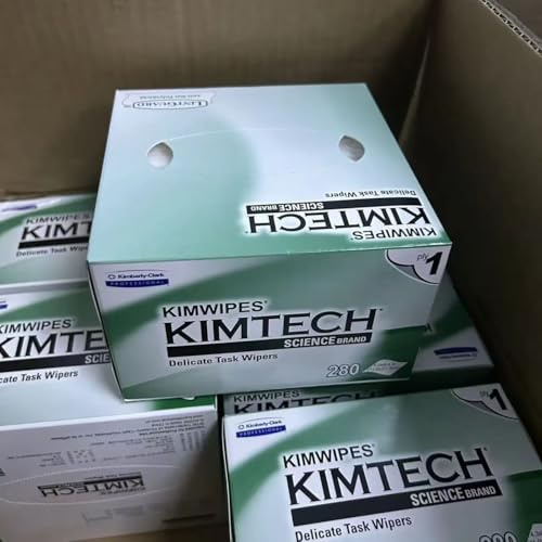 280PCS/Box Fiber Cleaning Paper Packages Wipes Optical Fiber Wiping Paper (1)