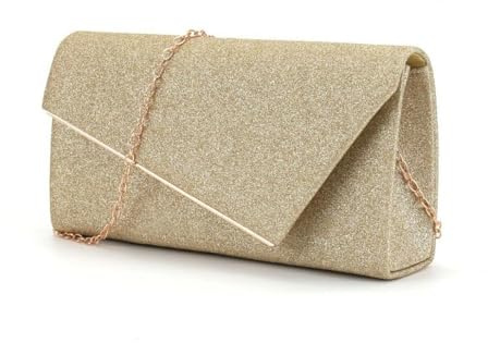 TTPSRY Damen Clutch Kettentasche Elegant Umschlagtasche Tasche Abendtasche Crossbody Klein Handtasche Für Hochzeit Party Bankett Feiertage Brauttasche