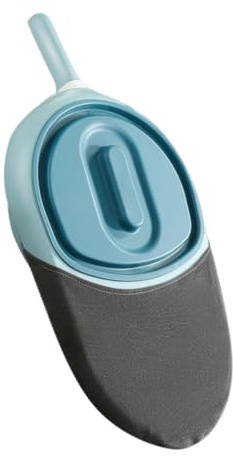BESTYASH Bassin de Lit pour Personnes Âgées Couvercle Urinoir Compact en Plastique Accessoire de Toilette Pratique pour Maison et Hôpital Conçu pour Patients Alités Facile à Transporter