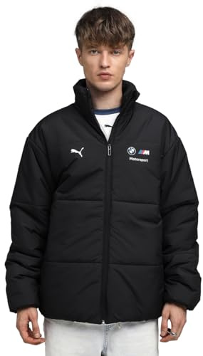 PUMA Chaqueta Acolchada BMW M Motorsport Essentials Hombre L, Black