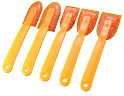 Dualoai Espátulas para Calafatear, Alisador de Lechada de Goma, Mango Largo, Alisador de Masilla