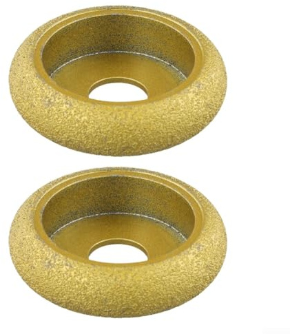 Rueda de borde de piedra para amoladora angular, rueda de taza de molienda de granito de mármol, disco de ranura y recorte para piedra, cabezal de pulido de esmeril para taladro manual
