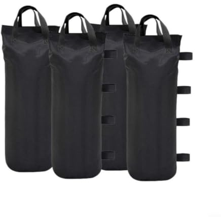 4Pcs Gazebo Sand Weights Bags Heavy Duty Oxford Cloth Canopy Weights(4 pcs)