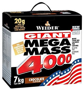 Weider Giant Mega Mass 4000 7kg - Chocolate