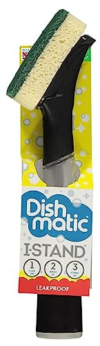 Caraselle Dishmatic I-Stand Spülbürste, Grün, Einheitsgröße, (Farbe kann variieren)