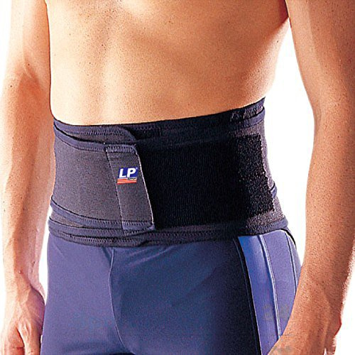 LP Support 920 Rückenbandage mit Stabilisierungsstäben, Größe:L/XL, Farbe:schwarz