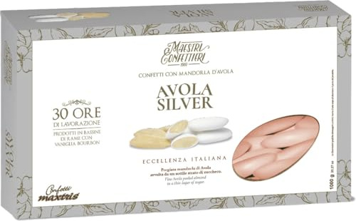 CONFETTI MAXTRIS AVOLA 36 ROSA 1 KG QUALITA' SILVER