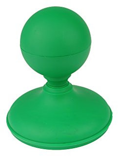 8 x Linic Green Sphere/Round Fence Top Finials + 4 100mm Round Fence Post Caps, UK Made (GT0023) Free UK Postage
