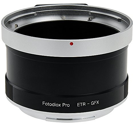Fotodiox Pro Lens Mount Adapter, Bronica ETR Mount SLR Lens to Fujifilm G-Mount GFX Mirrorless Digital Camera Systems (such as GFX 50S and more)