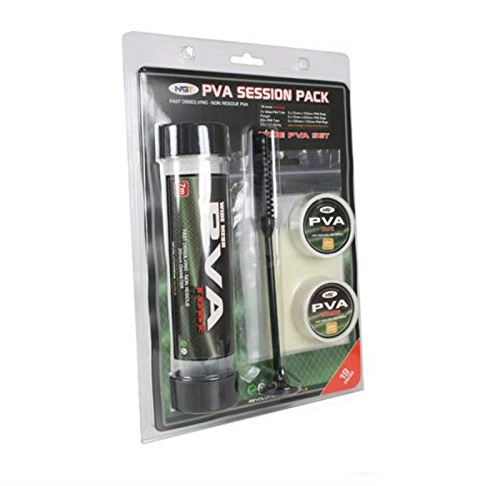 NGT Komplett-Set PVA Set Session Pack 7mx35mm 19pc, transparent, M, FPVA-Session-W