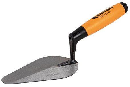 Cofan Cazzuola Modello Arabia | Due misure disponibili | Manico di gomma | Per l’edilizia | 180 mm