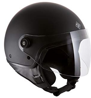 CASCO DEMI–JET EL'JETTIN GRIGIO CARBONE OPACO S