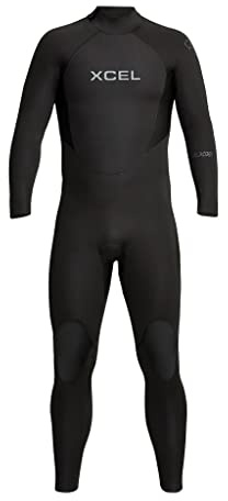 XCEL Men's Axis, Back Zip Full Wetsuit, Easy Entry, High Performance Stretch, 4/3mm