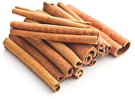 YODEN Lot de 25 Bâtons de Cannelle pour Noël - Fausses Couronnes de Fleurs, 8 cm de Long - Accessoires pour Travaux Manuels, Loisirs Créatifs et Décoration de Fête
