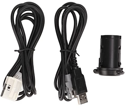 Câble AUX de Voiture 丨 Câble USB AUX 丨Mâle USB AUX Audio Jack Câble Remplacement pour Peugeot 206 207 307 308 407 408 508 607 Radios et Composants