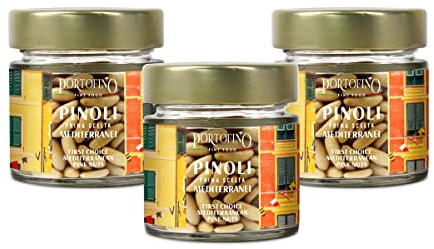 Portofino Fine Food - Piñón Mediterráneo Primera Selección - 3 x 40 g