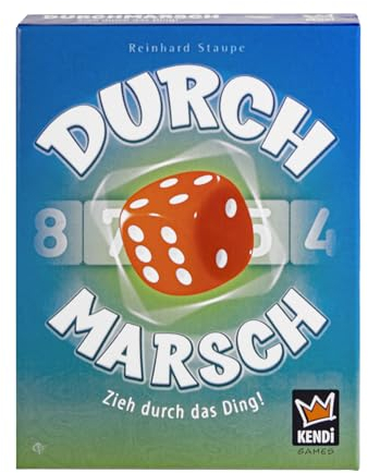 KENDi GAMES DURCHMARSCH - Würfelspiel - Ab 8+ - Nervenkitzel pur!