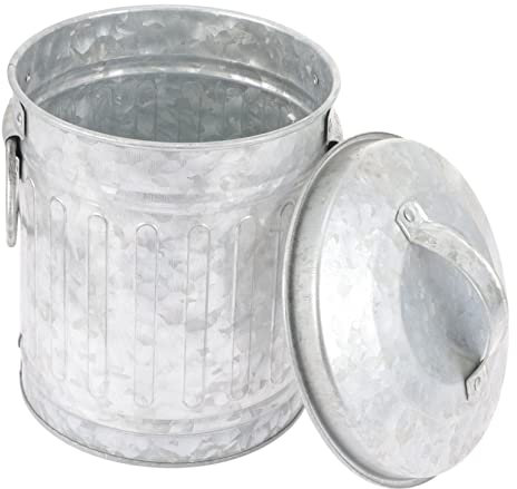 Yardwe Moderner Bucket-shaped Wastebasket Aus Robustem Vielseitiger Home Rubbish Bin Für Schlafzimmer Küche Büro Und Dekorative Pflanzen Einfach Zu Reinigen Und Wiederverwendbar