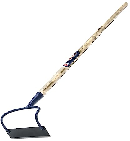 Saferide Gartenhacke Unkrauthacke aus Qualitätsstahl mit Langem Stiel aus Kiefernholz Unkrautentferner für Garten Beethacke (Bügelzughacke / 120cm)