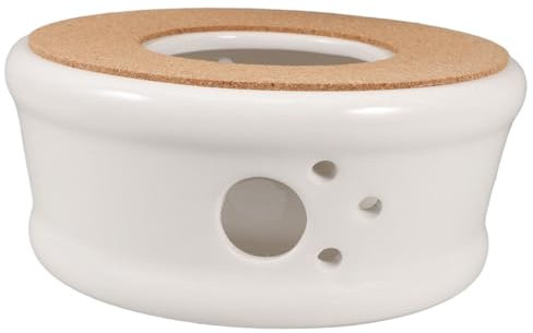 UKCOCO Chauffe-Plats pour Théière Et Tasses Chauffe-théière Portable pour Maison Bureau Maintient La Chaleur pour Café Et Thé