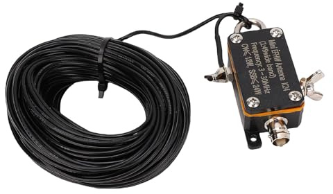 Shortwave -Antennen 1: 49 Balun, 3 Bis 30 MHz Kompakt Standardschnittstellen Endgefütterte Halbe Antenne, EFHW Pocket HF Ende Funkantennen mit Stoffbeutel für Outdoor