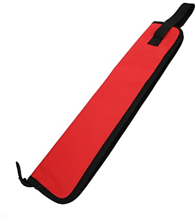 Toddmomy Drumstick-taschenhalter aus Tragbare Tasche für Schlägeltasche mit Verstellbarem Gurt und Tragegriff zum Tragen von Drumsticks und Drumzubehör