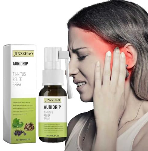 JINZZHAO Tinnitus Relief for Ringing Ears, Natural Tinnitus Relief Spray,Fast-Acting Tinnitus Relief for Improved Hearing, Reduce Ear Noise, 30ml
