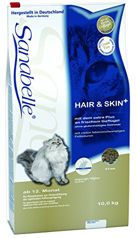 Sanabelle Hair und Skin Katzenfutter, 1er Pack (1 x 10 kg)