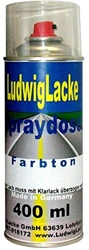 LudwigLacke Spraydose Autolack für Ford 400ml im Farbton Panther Blac-P Metallic JAYCWWA Bj.96-12