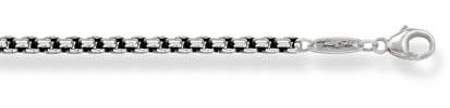 THOMAS SABO Venezia-Kette 925 Sterlingsilber, Geschwärzt