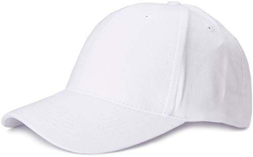styleBREAKER Unisex Baseball Cap Vintage Look verstellbar 6-Panel Cappy in Washed Optik mit gebogenem Schirm Baumwolle Retro Cap Damen und Herren, Farbe:Weiß