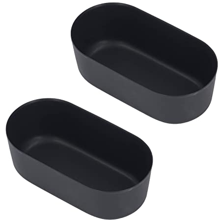Beufee 2 Pcs Oval Baking Pan, Oval Cheesecake Pan Japanese Bread Pan Flan Pans for Baking Cheese Pans Oval Cake Mold for Making Cakes
