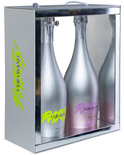 Vera Wang Prosecco Gift Set: Elevate Every Toast! Indulge in Italian Elegance with Prosecco and Rose for Unforgettable Celebrations