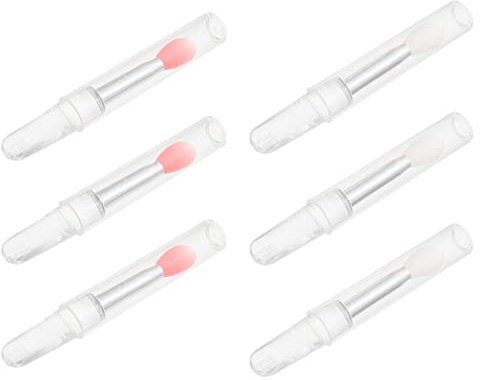 OSALADI Makeup Pinsel 6st Silikon-lippenmaskenpinsel Peeling-lippenbürste Lippenstift Make-up Lippenstiftpinsel Verwenden Lippenpeeling Aus Silikon Kieselgel Sauber Fräulein Reinigungsbürste
